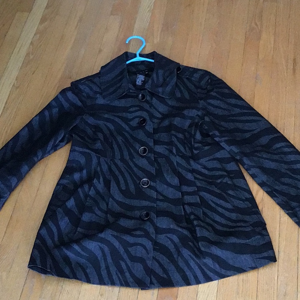 Zebra print jacket